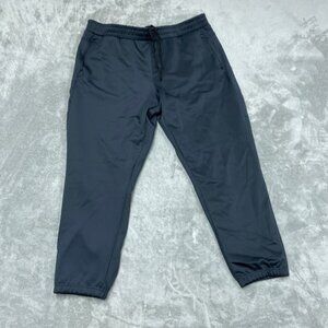 Spyder Active Mens Drawstring Pants With Zip Pockets Navy Blue Medium a0740